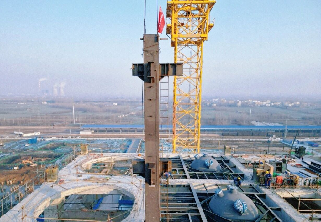 煤气化项目核心装置进入关键阶段